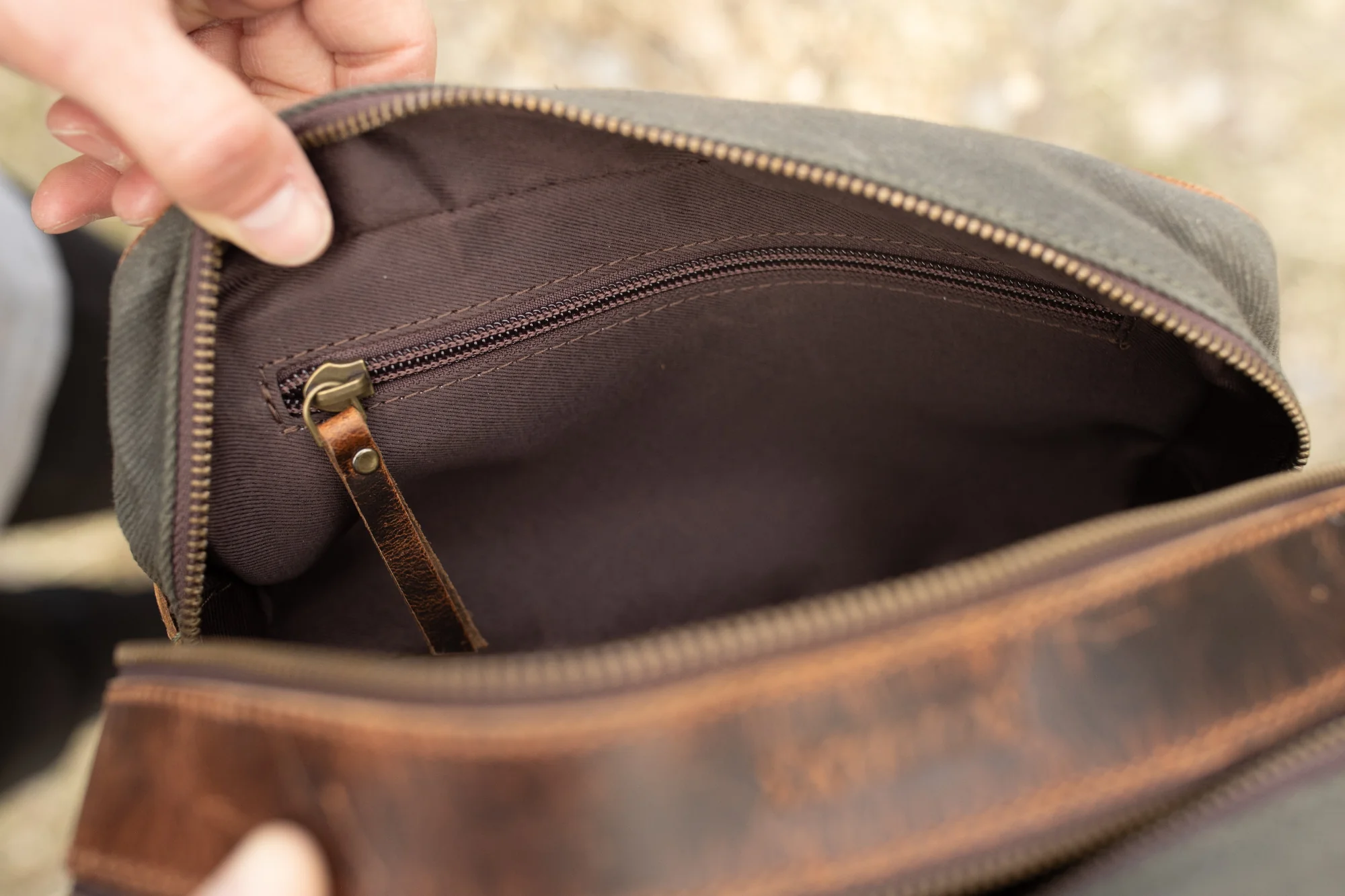 Canvas Dopp Bag - Image 4